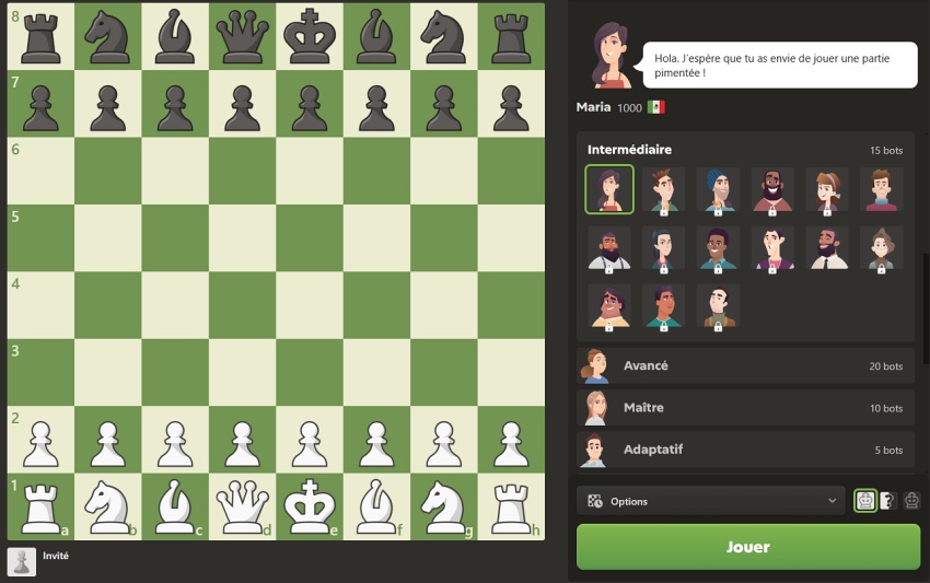 Avis final 64Chess sur Chess.com pour jouer, apprendre et progresser aux échecs en ligne